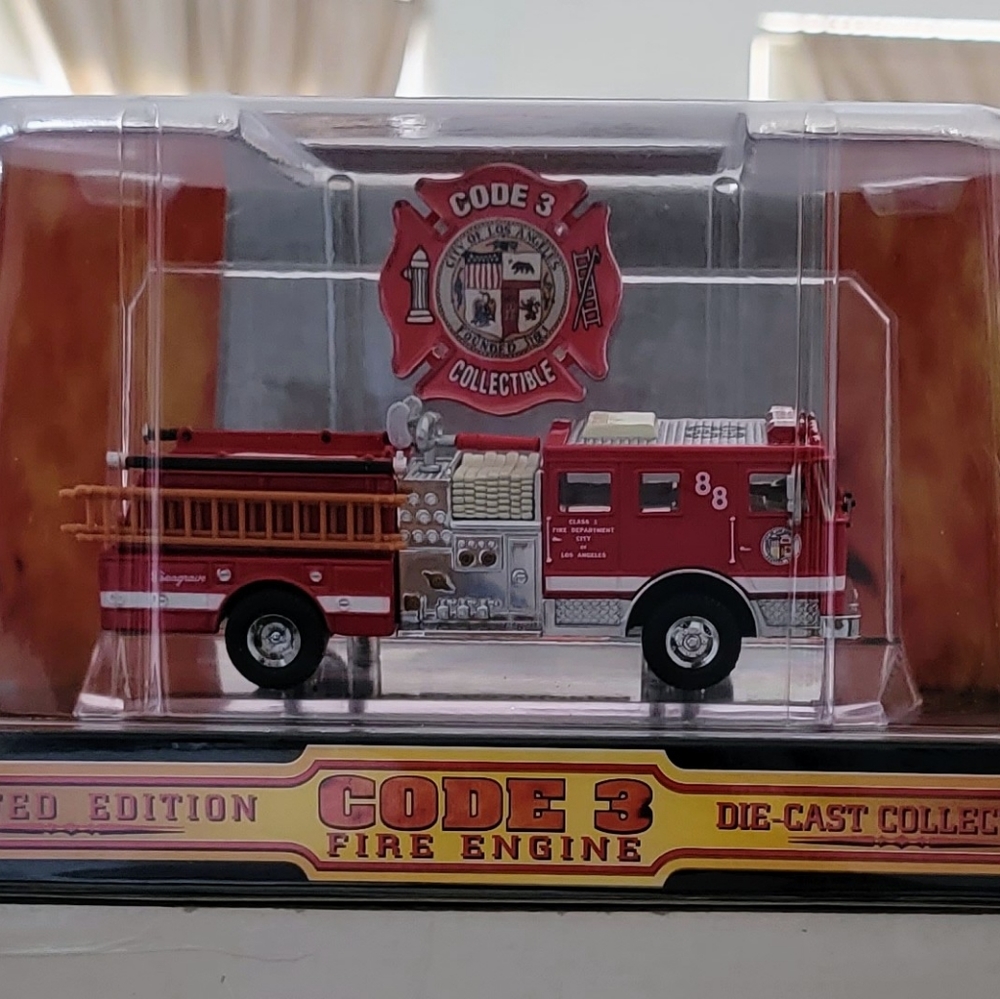 Model City of Los Angeles model Fire Truck